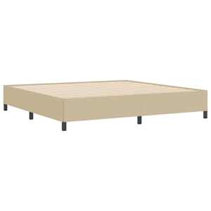 Postel s boxspringem Šedozelená 200 x 200 cm Žebrovaná látka - obrázek 6