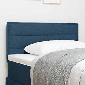 Čelo postele Modrá 80 cm textil - obrázek 1