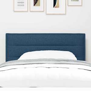 Čelo postele Modrá 80 cm textil - obrázek 3