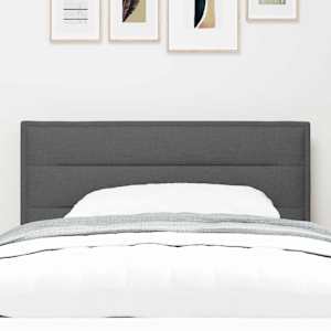 Čelo postele Tmavě šedá 90 cm textil - obrázek 3