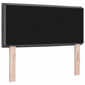 Čelo postele Tmavě šedá 90 cm textil - obrázek 4