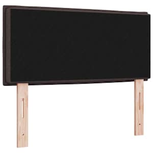 Čelo postele Tmavě hnědá 90 cm textil - obrázek 7