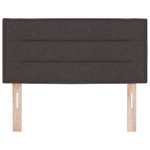 Čelo postele Tmavě hnědá 90 cm textil - obrázek 4