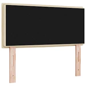 Čelo postele Krémová 90 cm textil - obrázek 6