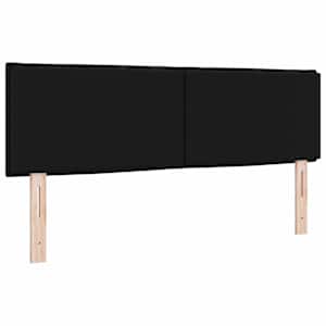Čelo postele Černý 160 cm textil - obrázek 6