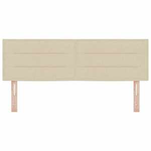 Čelo postele Krémová 160 cm textil - obrázek 4