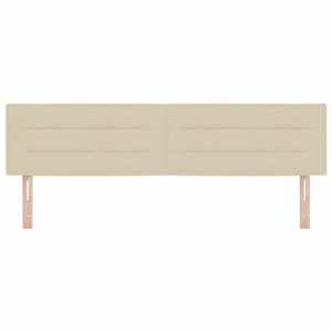 Čelo postele Krémová 180 cm textil - obrázek 4