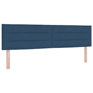 Čelo postele Modrá 180 cm textil - obrázek 2