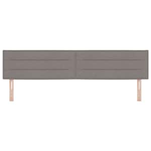 Čelo postele Taupe 200 cm textil - obrázek 4