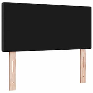 Čelo postele Tmavě šedá 100 cm Žebrovaná látka - obrázek 6