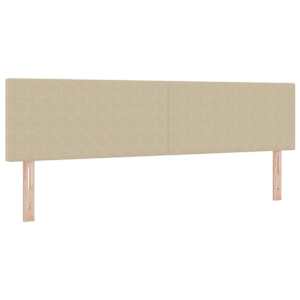 Vzglavje Svetlo zelena siva 180 cm Žametna tkanina