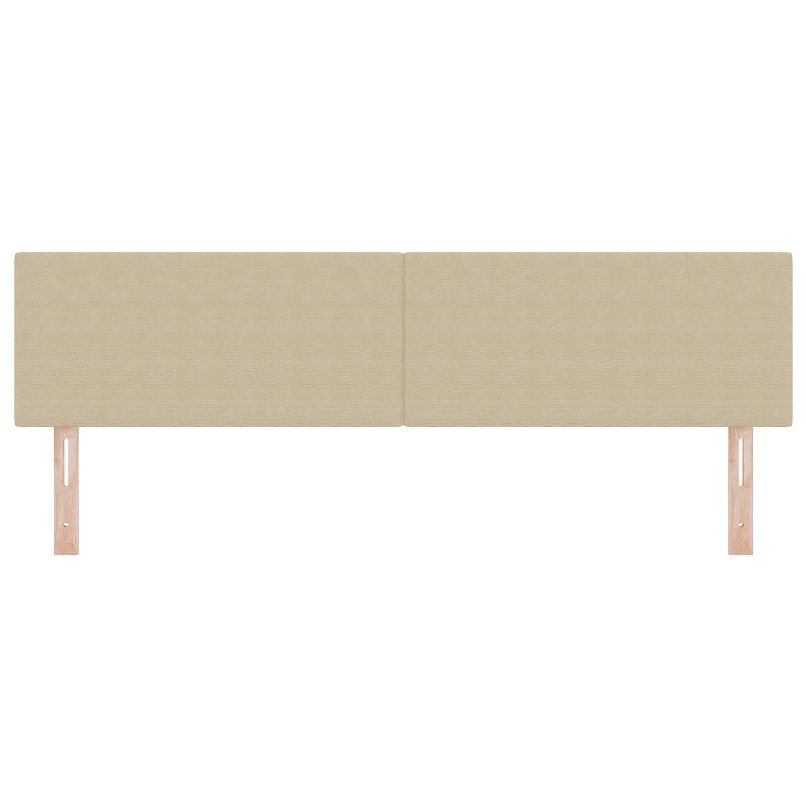 Thumbnail - vidaXL Kopfteil mit Kopfteil Hellgrün-Grau 180 cm Kunstleder