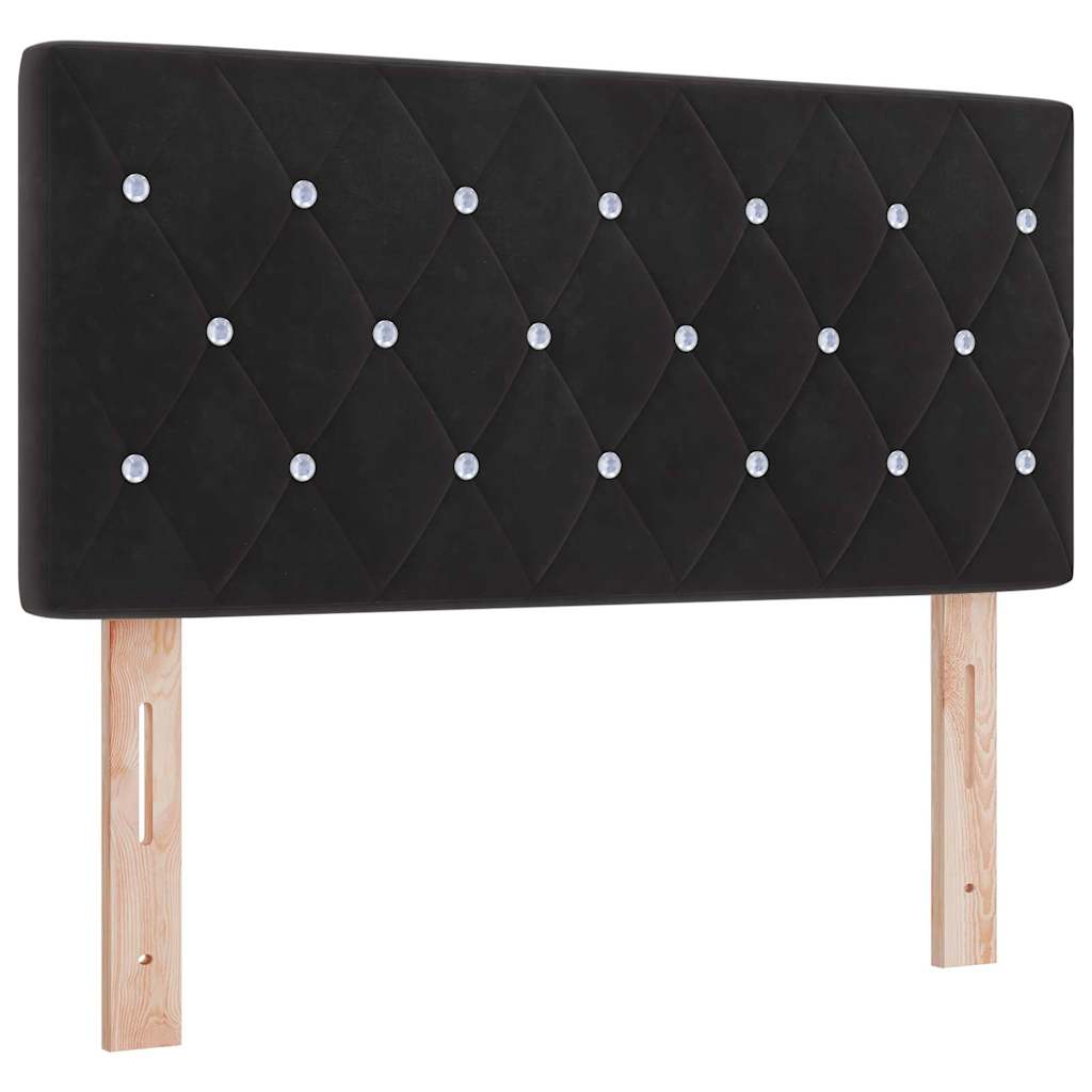 Musta Sametti Pääty, Kristallinapit, 90 cm
