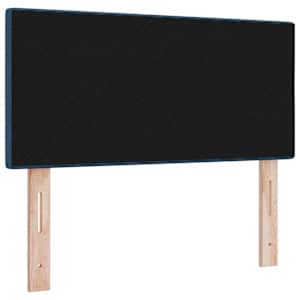 Výškově nastavitelné čelo postele s čelo Modrá 80 cm textil - obrázek 7
