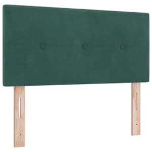Čelo postele Tmavě zelená 80 cm samet - obrázek 2