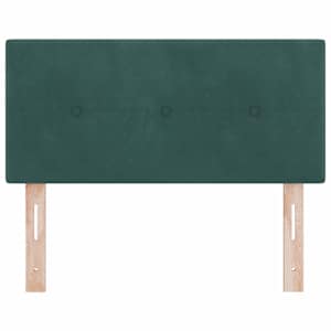 Čelo postele Tmavě zelená 80 cm samet - obrázek 4