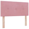 vidaXL Peats Roosa 80 cm Samet