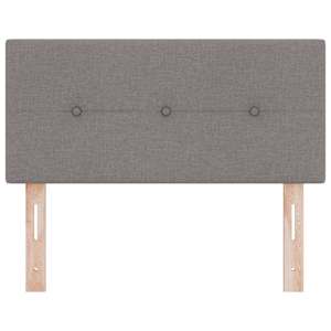 Výškově nastavitelné čelo postele s čelo Taupe 90 cm textil - obrázek 4