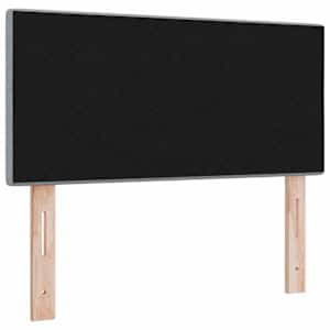 Výškově nastavitelné čelo postele Světle šedá 100 cm textil - obrázek 7