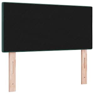 Čelo postele Tmavě zelená 100 cm samet - obrázek 7