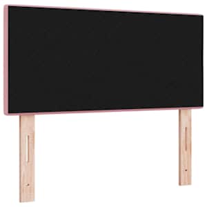 Čelo postele Růžová 100 cm samet - obrázek 7