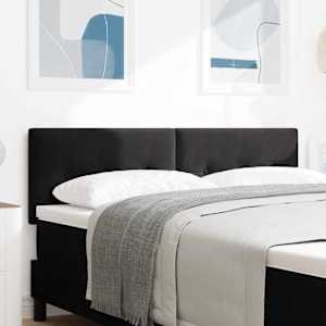 Vzglavje Črna 160 cm Žamet