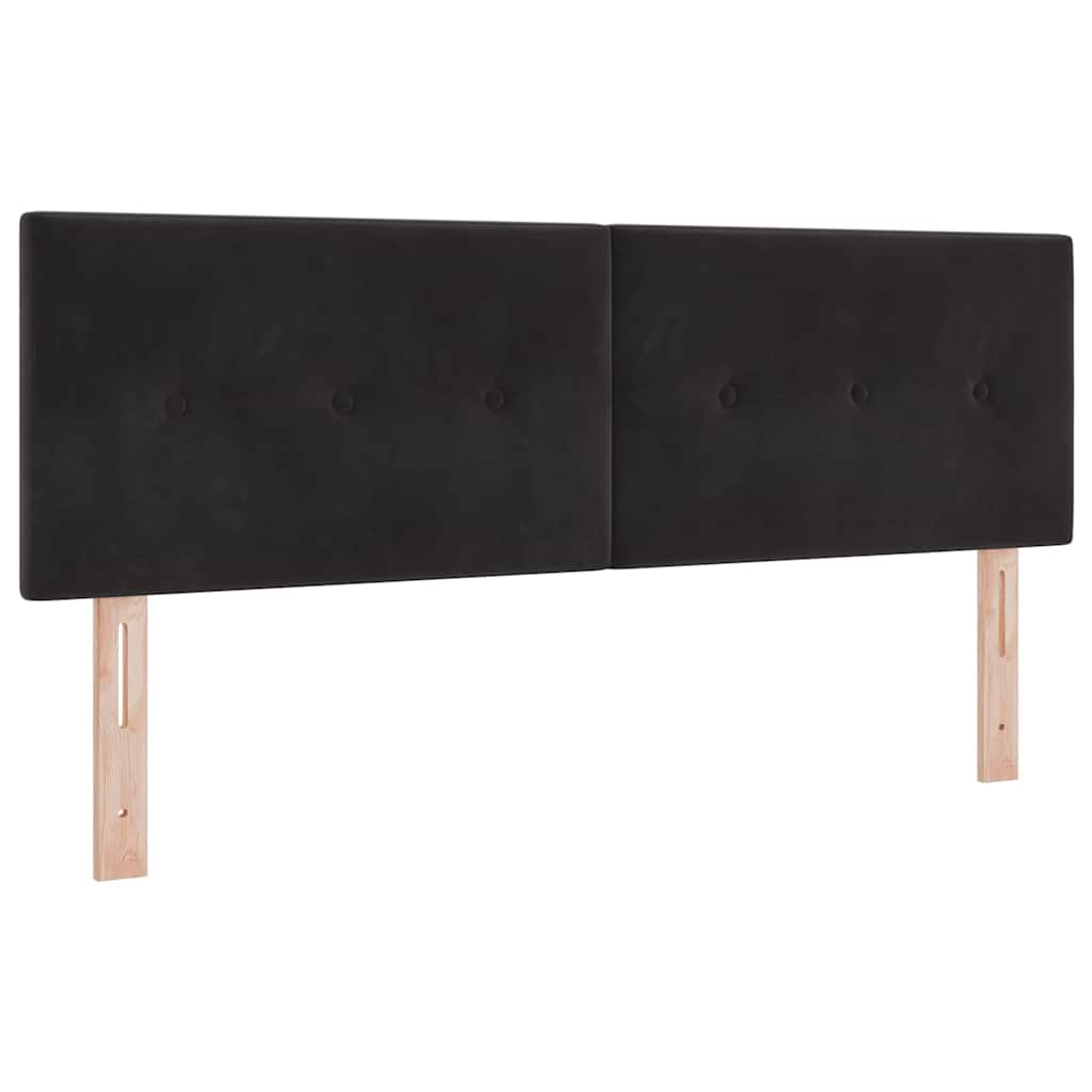 Pääty Napitettu Musta 160 cm Sametti