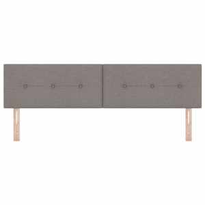 Výškově nastavitelné čelo postele s čelo Taupe 180 cm textil - obrázek 2