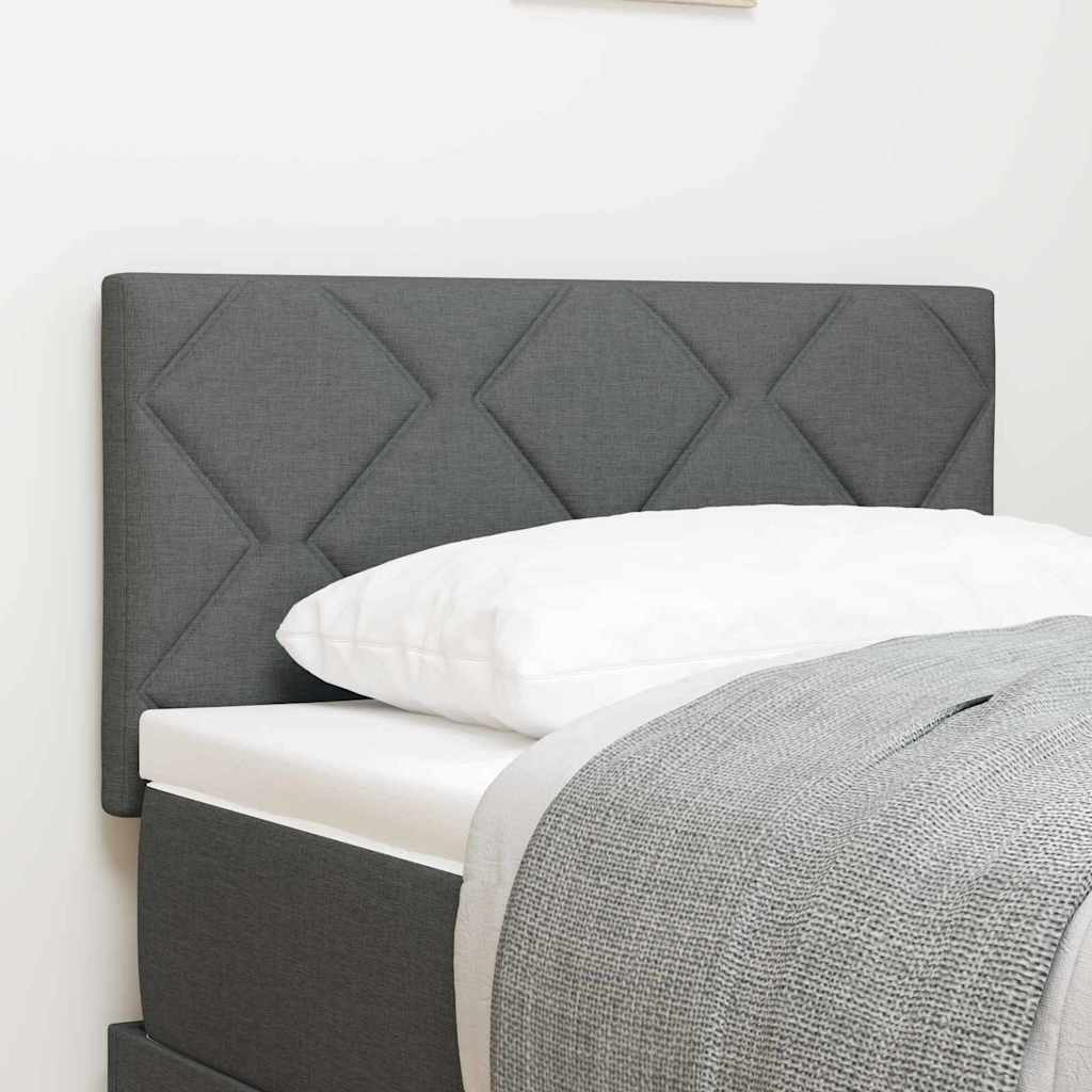 Pääty Timanttiblokki Design Tumma Harmaa, 80 cm Kangas
