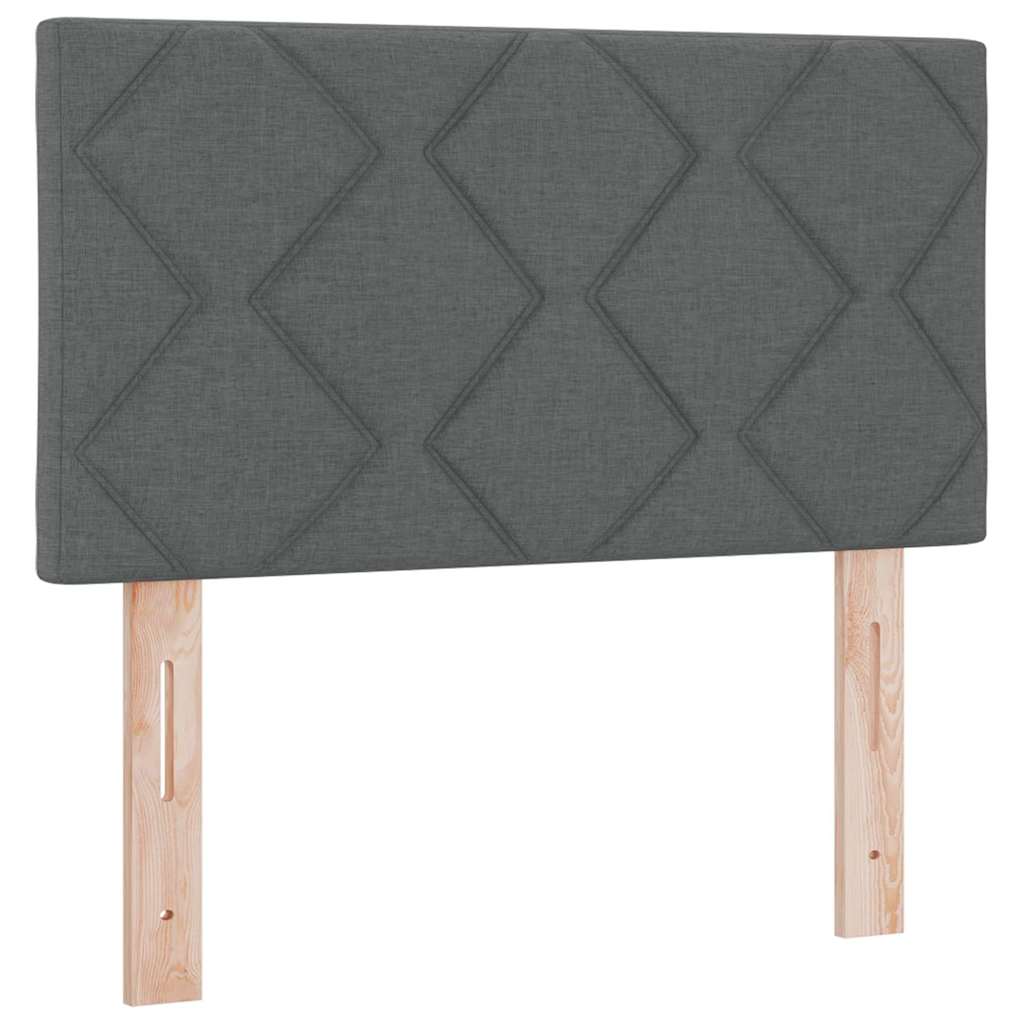 Pääty Timanttiblokki Design Tumma Harmaa, 80 cm Kangas