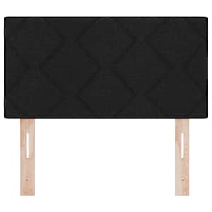 Čelo postele Černý 80 cm textil - obrázek 5