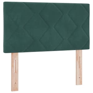 Čelo postele Tmavě zelená 80 cm samet - obrázek 2