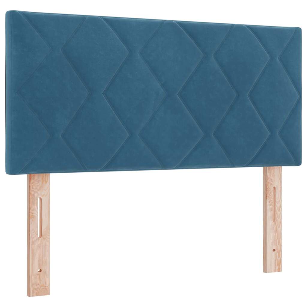 Pääty Timantti Lohko Design Tummansinisena, 90cm, Sametti.