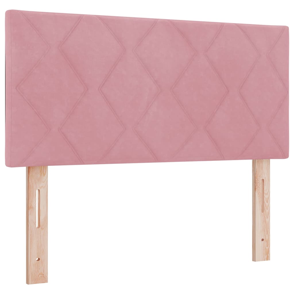 Pääty Timanttilevymuotoilulla Pinkissä Sametissa, 90cm