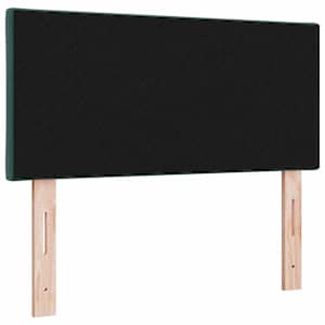 Čelo postele Tmavě zelená 100 cm samet - obrázek 4