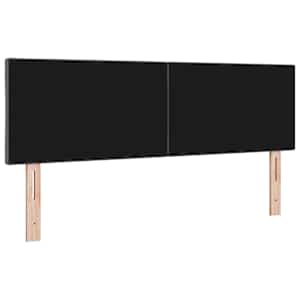 Čelo postele Tmavě šedá 144 cm textil - obrázek 4