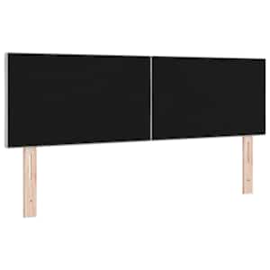 Čelo postele Světle šedá 144 cm samet - obrázek 4
