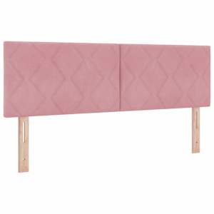 vidaXL Peats Roosa 144 cm Samet