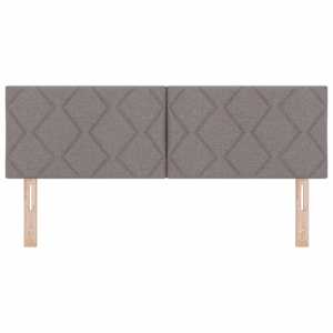 Čelo postele Taupe 160 cm textil - obrázek 5