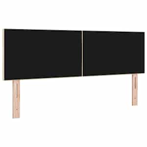 Čelo postele Krémová 160 cm textil - obrázek 4