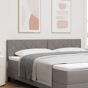 Čelo postele Taupe 180 cm textil - obrázek 1