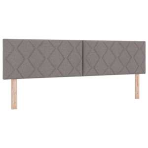 Čelo postele Taupe 180 cm textil - obrázek 2