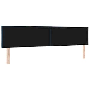 Čelo postele Modrá 200 cm textil - obrázek 5
