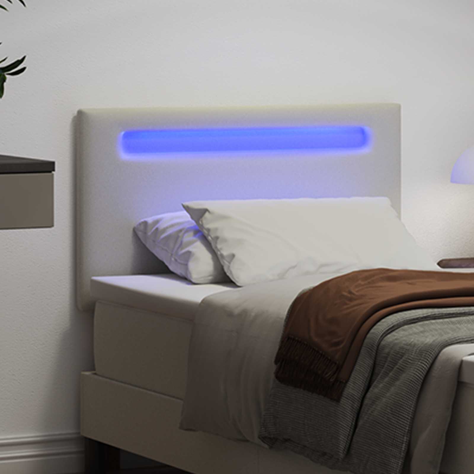LED глава Бяло 90 cm Изкуствена — изображение 3