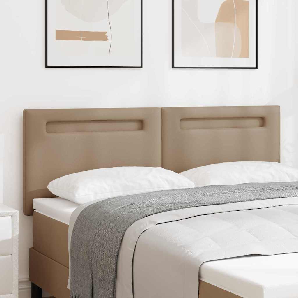 Peaalus Tavaline Kujundus Cappuccino 140 cm Kunstnahk