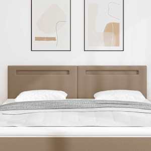 LED hlavová deska Cappuccino 180 cm Umělá kůže - obrázek 1