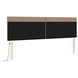 LED hlavová deska Cappuccino 180 cm Umělá kůže - obrázek 7