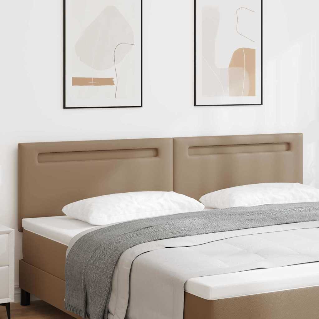 Voodipeats Üksik Disain Cappuccino 200 cm Faux Nahk