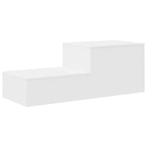 Úložná skříňka 2 pcs Bílá 127 x 41 x 40 cm kompozitní dřevo - obrázek 9