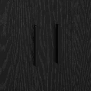Úložná skříňka 2 pcs Černý dub 127 x 41 x 40 cm - obrázek 11